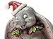 Disney Traditions by Jim Shore Christmas Dumbo Stone Resin Figurine, 5”