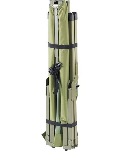 Semptec Urban Survival Technology Campingliege: 4in1-Zelt mit Feldbett, Sommer-Schlafsack und Matratze (Zeltliege, Liege mit Zelt, Stelzen 4 Personen) – Bild 2