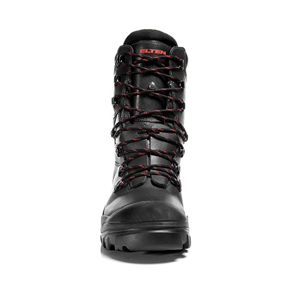 ELTEN Forststiefel Arborist GTX S3 CI, Damen und Herren, Leder, Stahlkappe, robust 43, Schwarz – Bild 6