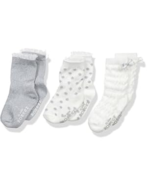 Baby Little Girls' 3pk Silver Night