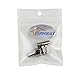 FERRODAY 5/16 Disconnects Set 7/16-20UNF Flared Gas In and Liquid Out Swivel Nut Stems for Cornelius Keg Swivel Nuts for Corny Keg - 2 PCS