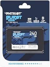 Patriot Burst Elite 240GB SATA III 2.5 SSD 10 Pack PBE240GS25SSD10 view 3