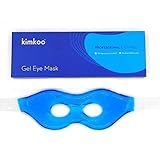 Kimkoo sleep mask eye mask - super soft silk sleeping masks&eye mask for sleeping with ear plugs-black