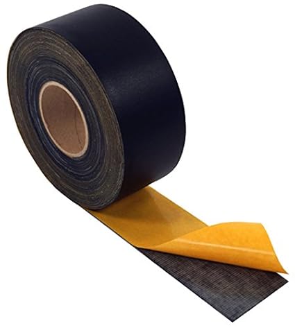 Self-Flex EPDM Fugenband, selbstklebend, Fassadenprofile, Fugenband, EPDM Schwarz, selbstklebend 110mm x 25m, schwarz, Dichtu