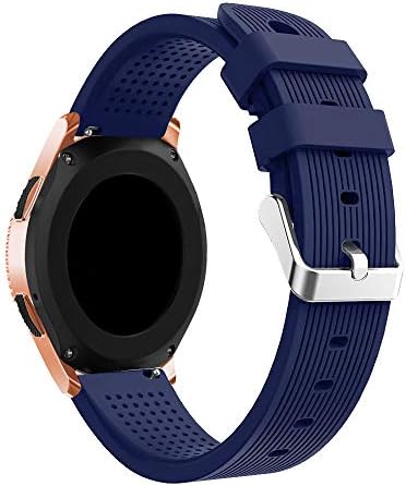 Watch Strap for Samsung Galaxy Watch 42mm,Colorful(TM) Fashion New Sport Soft Silicon Accessory Watch Band Wristband For Samsung Galaxy Watch 42mm (Navy)