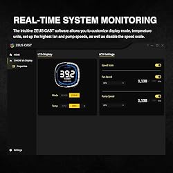 GAMDIAS Aura GL360 Digital WH AIO PC CPU Liquid