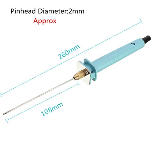 Foam Cutter Electric Hot Knife Foam Cutter GOCHANGE Cutting Machine Pen, 100-240V/15W Craft Hot Knife 10CM Styrofoam Cutting Pen with Electronic Voltage Transformer Adaptor - Thumbnail 7