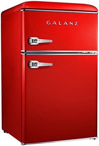 Galanz 3.1 cu ft Red Retro Mini Fridge