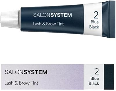 Salon System Lash Tint Blue/Black Lash and Brow Tint 15ml