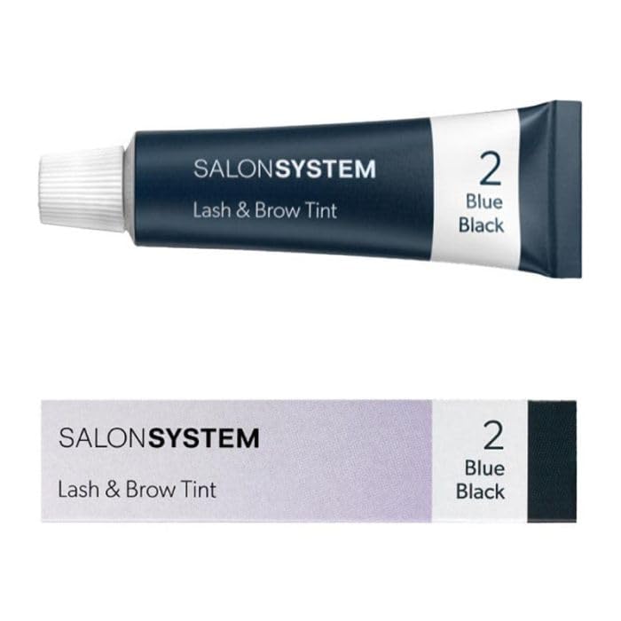 Salon System Lashtint Blue/Black Lash and Brow Tint, 15 ml, 0227214