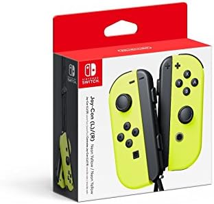 Amazon.com: Nintendo Joy-Con Controller Pair Neon Red/Neon Blue