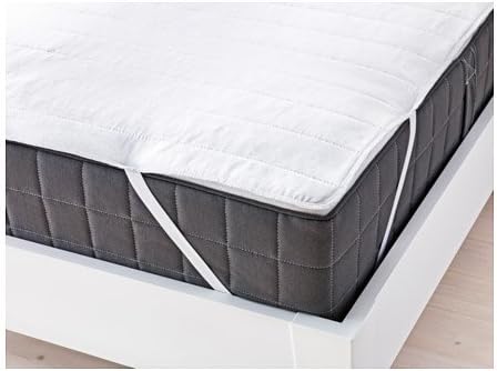 ANGSVIDE IKEA Single Mattress Protector White (90 x 200cm)