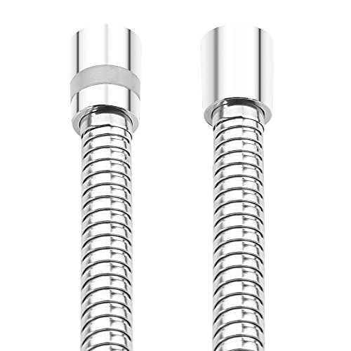 Aoleca Shower Hose 96 inches (8 Foot, 2.45 Meters) Hand Held Showerhead