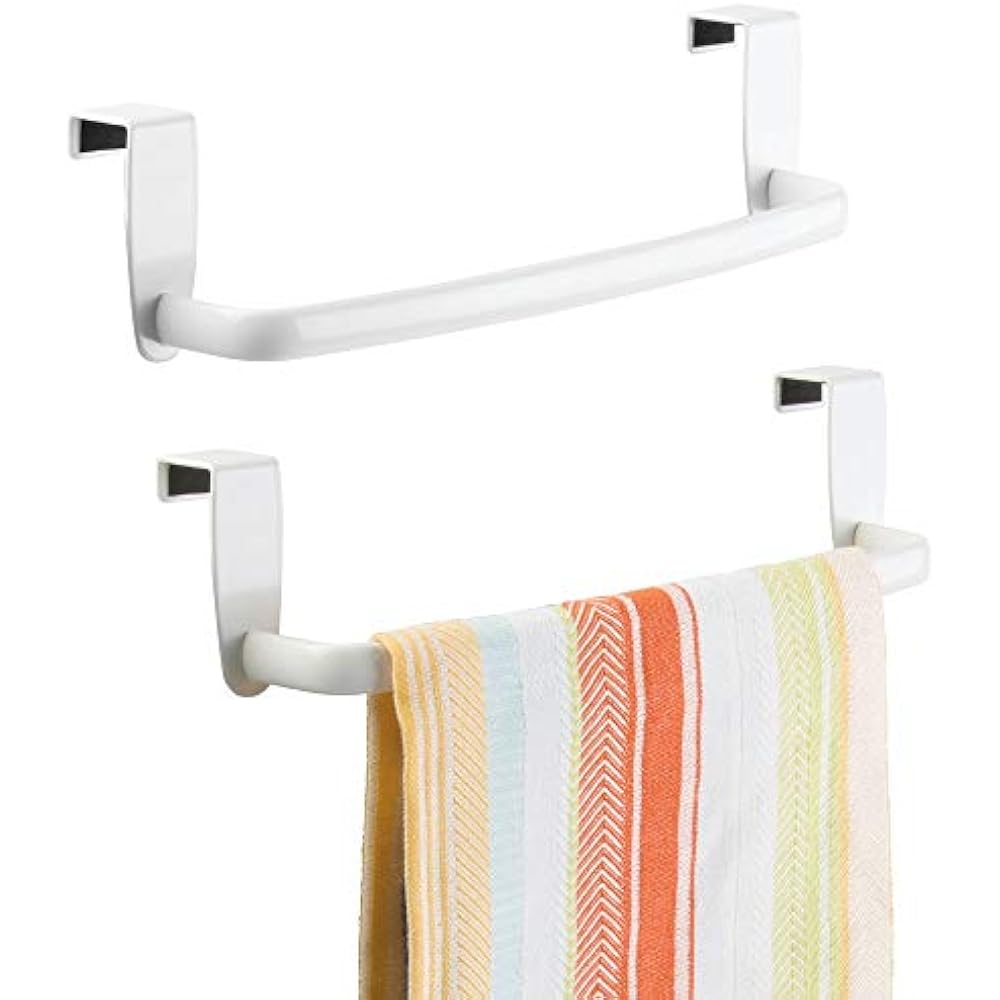 MDesign Modern Kitchen Over Cabinet Strong Steel Towel Bar ...