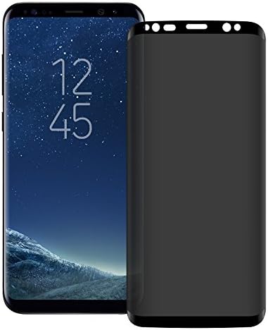 Galaxy S9 Plus Screen protector, Guards S9 Plus Privacy Tempered Glass Anti-Spy [3D Curved][Case Friendly] [9H Hardness ] Screen Protector Shield For Samsung Galaxy S9 Plus Black