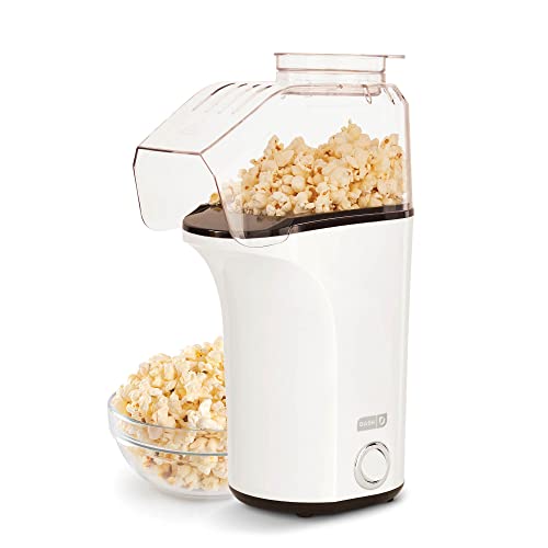 DASH Hot Air Popcorn Popper Maker with Measuring Cup to Portion Popping