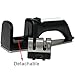 Kitchen Knife Sharpener - Chef Knife Sharpening for Straight Blade and Serrated knives, Multifunction 2-stage Manual Knife Sharpener with Diomand Abrasives, Sharp and Safe