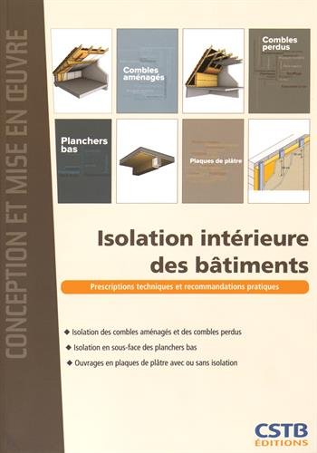 Isolation intérieure des bâtiments