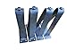 22 Inch Flat Hairpin Legs Black Satin Finish Rust Free Set of 4 legs For All Your DIY Projects