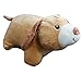 Yzakka Convertible Neck Pillow U Shaped Travel Pillow Stuffed Plush Toy Animal Dog