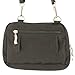 Baggallini Multi Pocket Crossbody/Waist Bag for Women - Highly Functional, Durable Design for Travel, Sightseeing, or Shopping - Great Utility Purse (Black/Khaki)