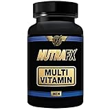NUTRAFX Men's Multivitamin 60 Tablets Essential Male Vitamins and Nutrition for Optimal Health and Maximum Performance