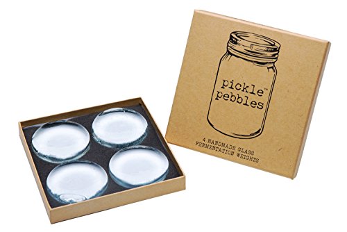 Pickle Pebbles - Glass Fermentation Weights (4 Pack)
