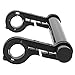 MaxMiles Bicycle Accessories Bike Bracket Handlebar Extension Flashlight Mount Carbon Fiber Extender Aluminum Alloy Holder Space Saver (Double Carbon)