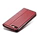 iPhone 7 Plus&8 Plus 5.5inch Wallet case FLYERI Leather Case Flip Folio Book Case Wallet Cover with Kickstand Feature Card Slots & ID Holder and Magnetic Closure for iPhone 7 Plus&8 Plus 5.5inch (4)