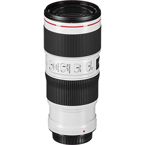 Canon EF 70-200mm f/4L is II USM Lens Bundle w/UV Filter (Intl