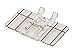 Clear Top-Load Border Guide Presser Foot for Brother Singer Janome Babylock and More Low Shank Domestic Sewing Machines