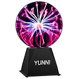 Plasma Ball, YUNNI 6" Inch Plasma Globe Lamp with