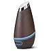 SmartMist Aromatherapy Essential Oil Diffuser - Modern Wood Finish, Auto Shut-off, LED Lights, 3 Mist Settings for Aroma - Ultrasonic Cool Air Purifier Humidifier for Room