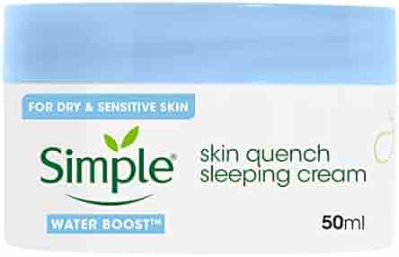 simple night cream water boost