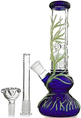 9.5 Inch Glass Crafts Tree Vines Glow in The Dark
