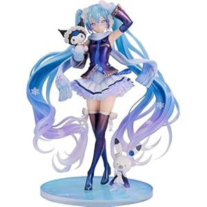 グッドスマイルカンパニー[GOOD SMILE COMPANY] キャラクター・ボーカル・シリーズ01 初音ミク 雪ミク×クロミ 1/7スケール プラスチック製 塗装済み完成品