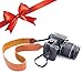 b.still Leather Camera Strap - w/ Nylon Webbing for Film DSLR Leica Canon Nikon Fuji Olympus Lumix Sony + FREE Lens Bag