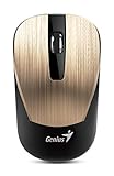Genius 7 Series Metallic Comfortable Stylish Wireless Mouse (NX-7015/GOLD)