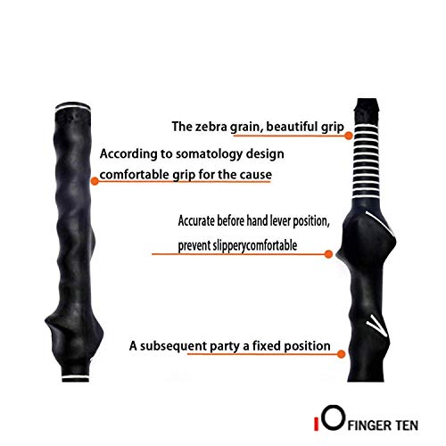 image for FINGER TEN Golf Swing Grip Trainers Practice Tool Aid Value 2 Pack, Qu