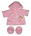 Pink Raincoat w/Boots Outfit Teddy Bear Clothes Fits Most 14