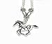 Flower Horse Silver Pendant My Little Pony Necklace Awesome Birthday Gift Jewelry for Girls Women Teen