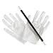 Kids Magician Costume Set-Dress Up Outfit with Cape, Top Hat, Gloves, Wand- Fun Pretend Play Magic Show Accessories for Boys and Girls