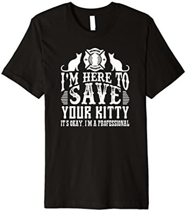 "Save Your Kitty" 2018 Graduation Rescue Firefighter T-shirt