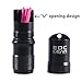 Cevinee™ Waterproof EDC Keychain Capsule Tube, Solid Small Essentials Stocking Container/Seal Bottle/Match Case/Dry Box/Pill Fob - Black