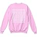 1 800 Hotline Bling Sweater Pullover Sweatshirt Pink