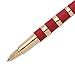 Parker Ingenuity Large Red Rubber and Golden Metal, 5th Technology Ink Pen with Medium Black refill (1858533)