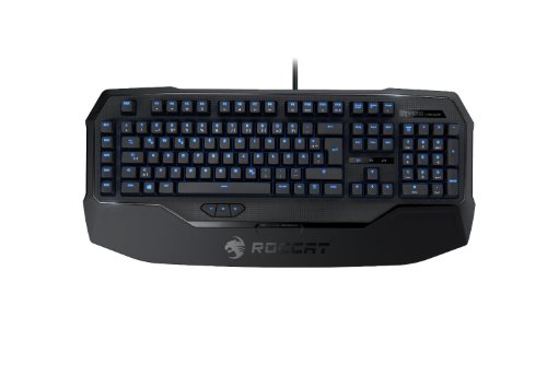 ROCCAT Ryos MK Glow – Illuminated Mechanical Gaming Keyboard – BLACK CHERRY MX Key Switch