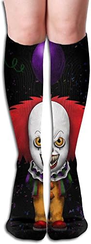 Royalbelle Clown-Caricature High Stockings Stylish Unisex Hose Keep Warm Long Socks