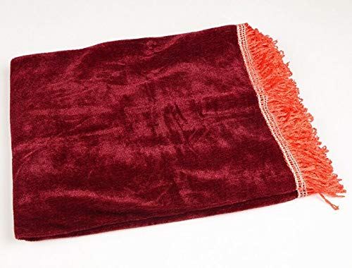 Yobeyi Gold Velvet Guzheng Dust Cover Piano Cover Guzheng Famous Musical Instrument Accessories (Wine red)