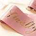 MAGJUCHE Finally Twenty one Birthday Pink Sash, Rose Gold Girl 21st Birthday Gifts Party Supplies